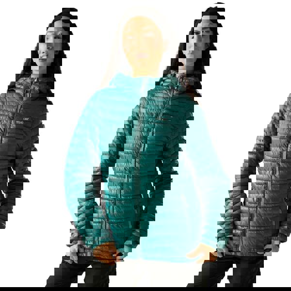 Regatta Womens/Ladies Hurden Padded Jacket - Mediterranea - 