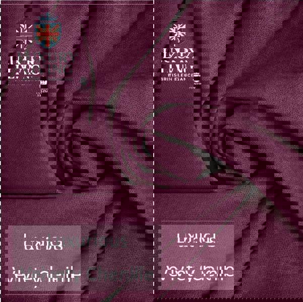 Luxury Living Velvet Chenille Thermal Fleece Lined Single Pencil Pleat Door Curtain