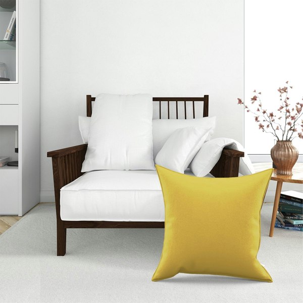 Warren Reed Desert Yellow Floor Cushion