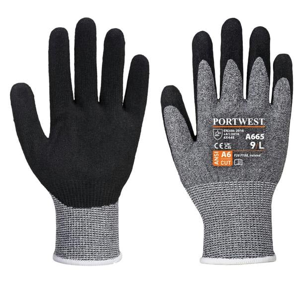 Cut E13 Nitrile Glove - Hi-Vis Trousers
