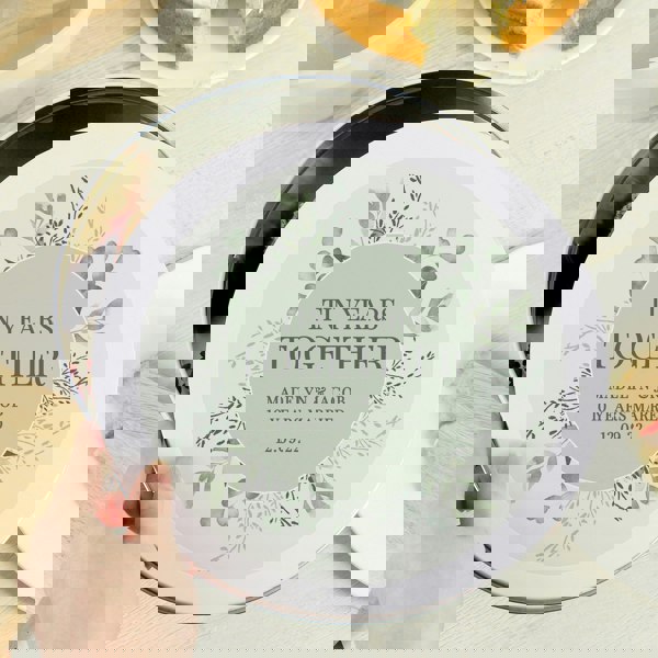 Personalised Memento Company Personalised Botanical Cake Tin