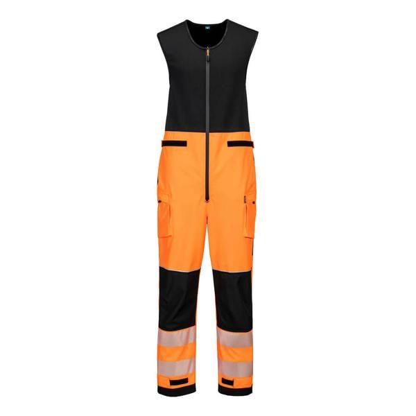 PW3 Hi-Vis Rain Salopettes (3L) Portwest