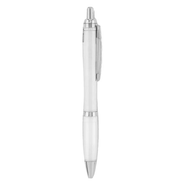 MidOcean Rio RPET Ballpoint Pen - Transparent White - 
