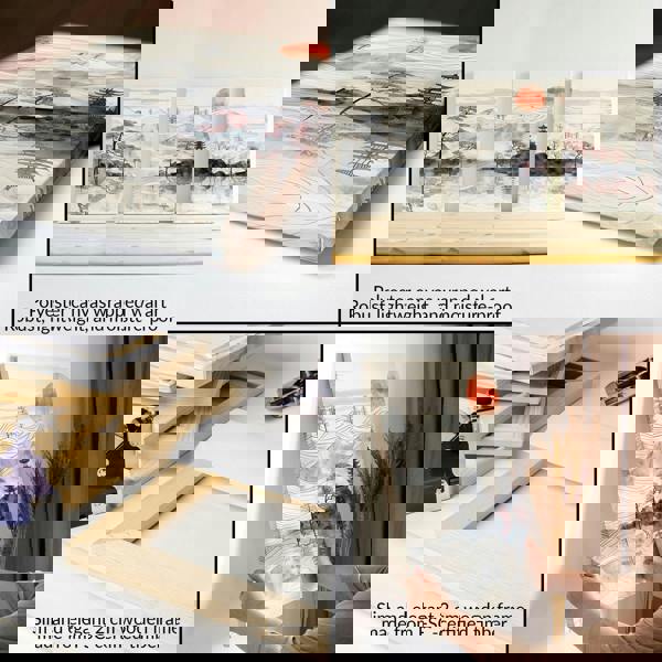 Framed Posters For Living Room | Set of 3 wall art prints