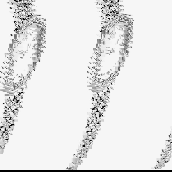 Swarovski Dextera Octagon White Crystal Bracelet Watch 5698690