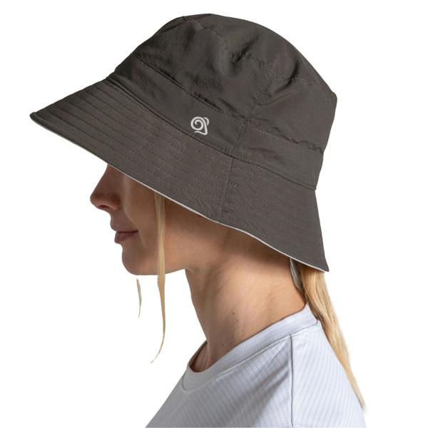 Craghoppers III Nosilife Bucket Hat - Woodland Green/Parchment - 