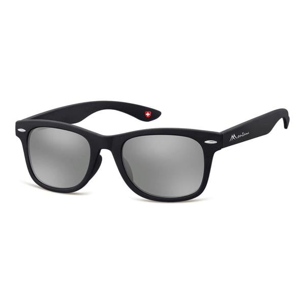 Montana Sunglasses 965 E Black Silver Revo Mirror