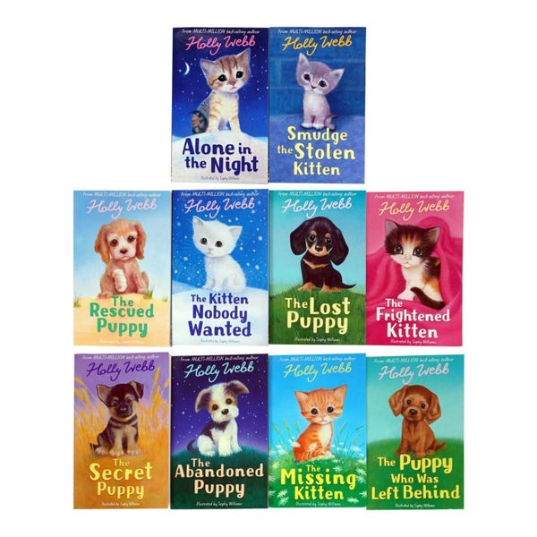 Holly Webb Animal Stories Series 2 - Pet Rescue Adventures - Puppy and Kitten 10 Books Collection Set (Books 11 To 20)