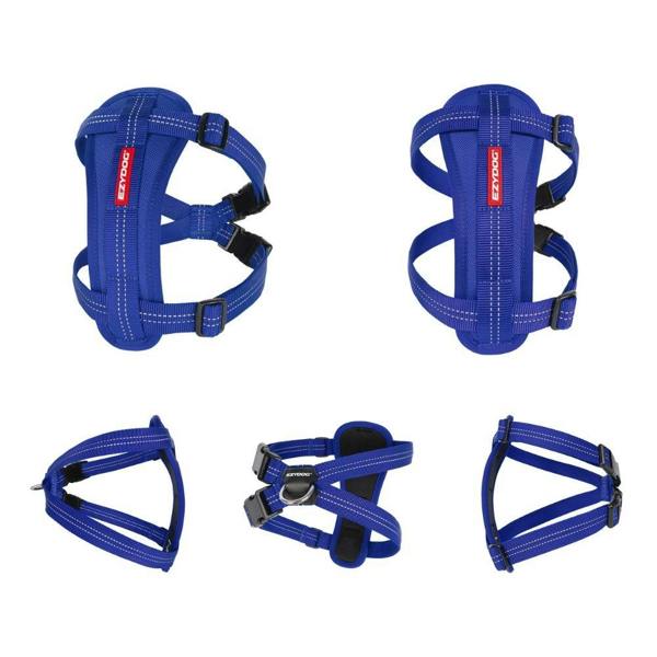 EzyDog Essential Chest Plate Dog Harness in Blue