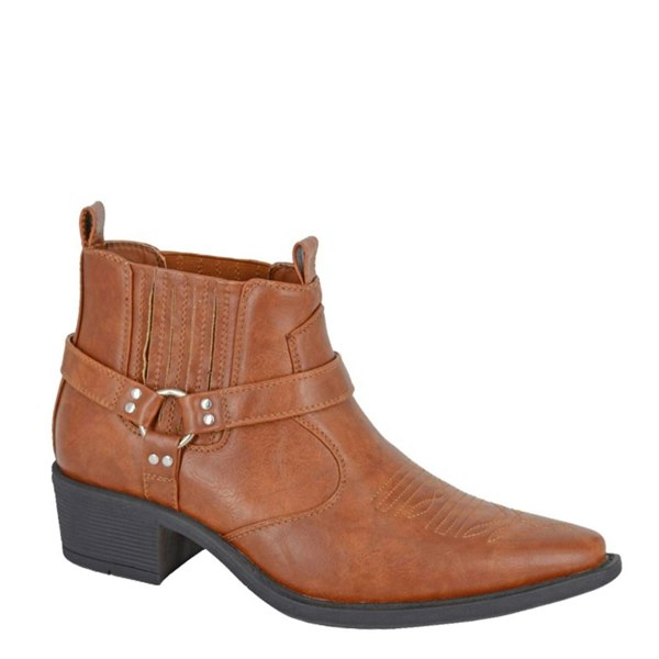 Us Brass Eastwood Ankle Cowboy Boots