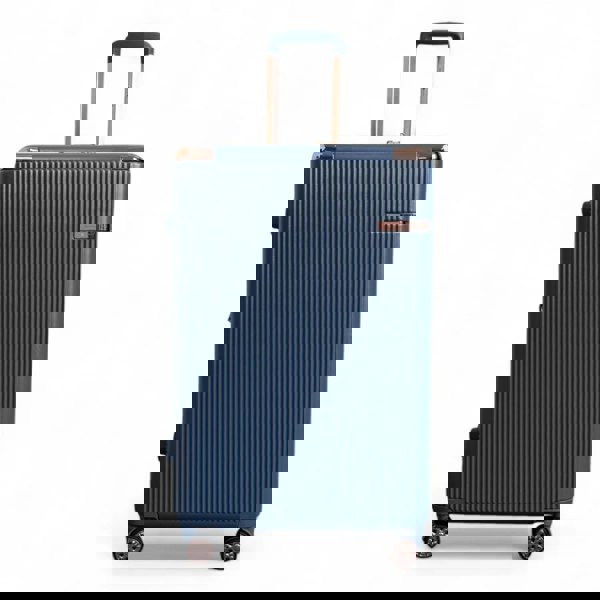 Snowball Hard Shell Luggage 8 Spinner Wheels Travel Suitcase