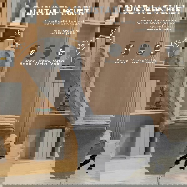 Recliner with Ottoman