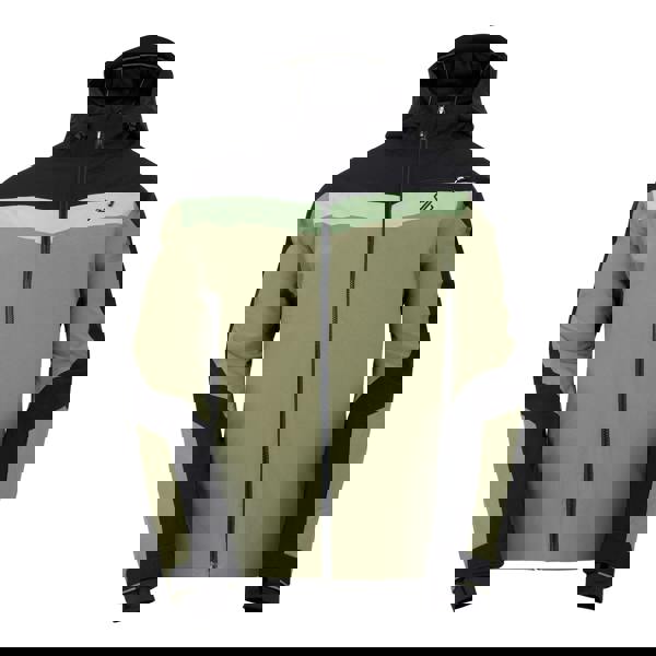 Dare 2B Mens Eagle II Ski Jacket - Black/Olivine Green - 