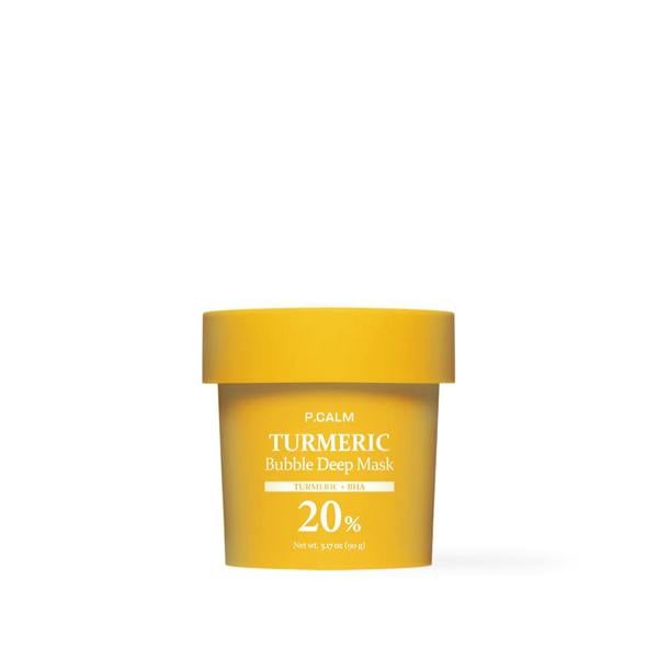 P.CALM Turmeric Bubble Deep Mask 90g