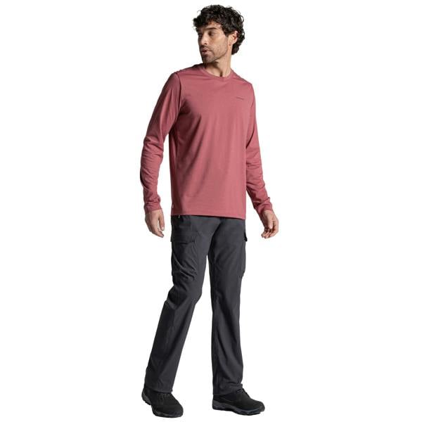 Craghoppers Mens Rif Stretch Nosilife Cargo Trousers - Dark Iron - 