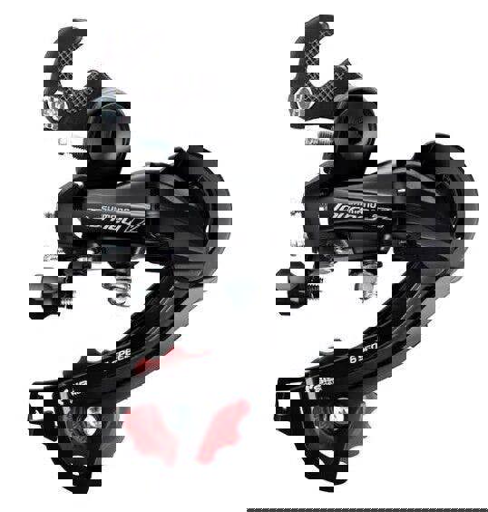 Shimano RD-TZ500 Rear Derailleur - GS 6-Speed With Riveted Adaptor (Road)