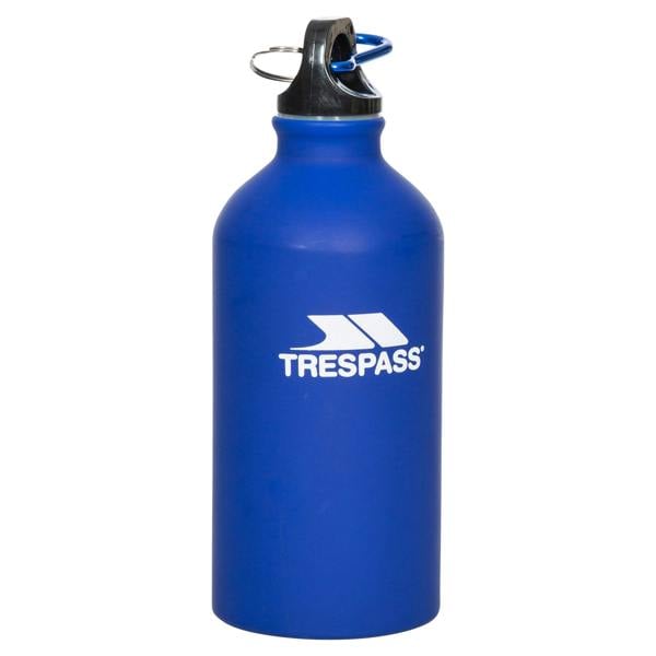 Trespass Swig Sports Bottle With Carabiner (0.5 Litres) - Matt Blue - 