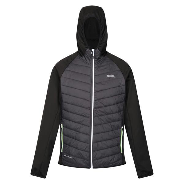 Regatta Mens Andreson VIII Hybrid Jacket - Ash/Black - 