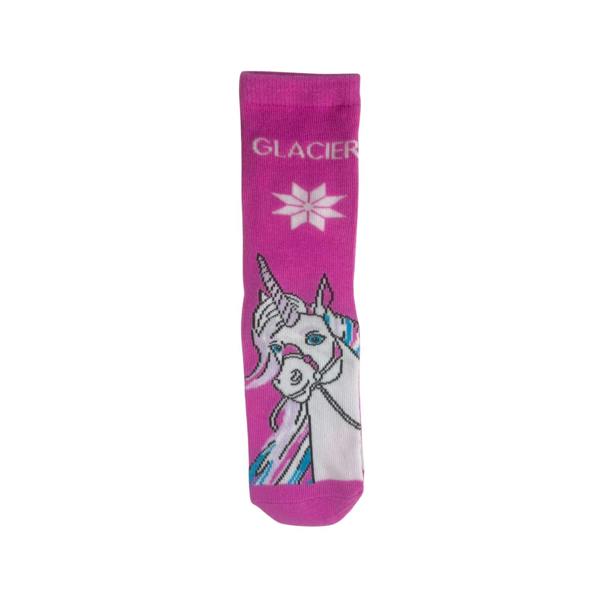 Tex-ass Girls Unicorn Academy 7 Pack Multicolour Cotton Blend Socks EU 27-30 UK 9-12