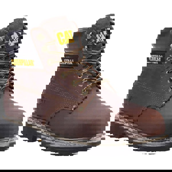 Caterpillar Powerplant S3 GYW Safety Mens Boots - Brown