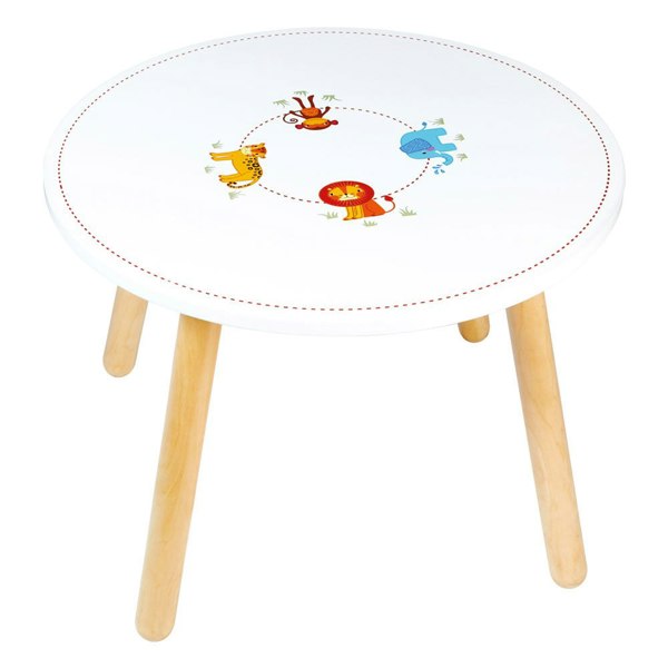 Tidlo Wooden Jungle Animal Table