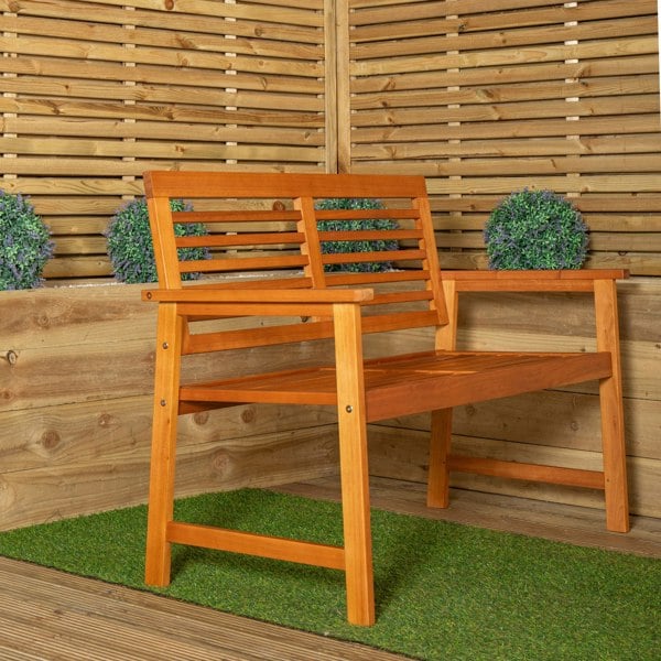 Samuel Alexander Waimea 2 Seater Outdoor Wooden Garden Bench