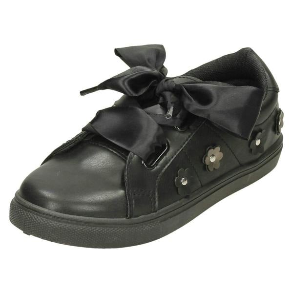 Spot On Girls Spot On Ribbon Lace Pumps