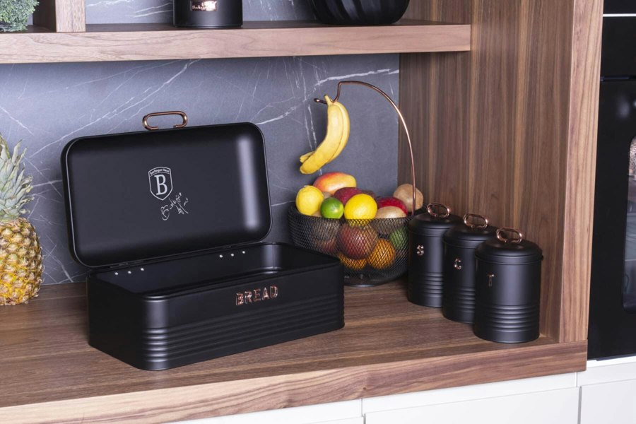Bread Bin & Kitchen Canister Set Berlinger Haus BH-6753