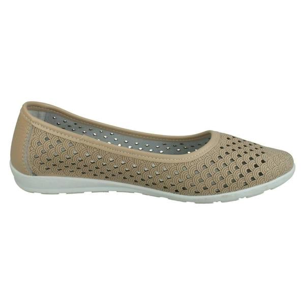 Eaze Ladies Eaze Flat Casual Ballerinas F80505