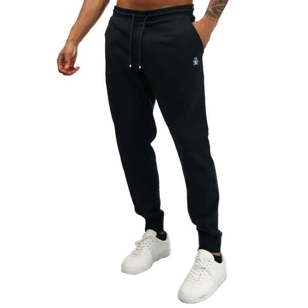 Original Penguin Mens Sticker Pete Fleece Jogging Bottoms - Navy - 