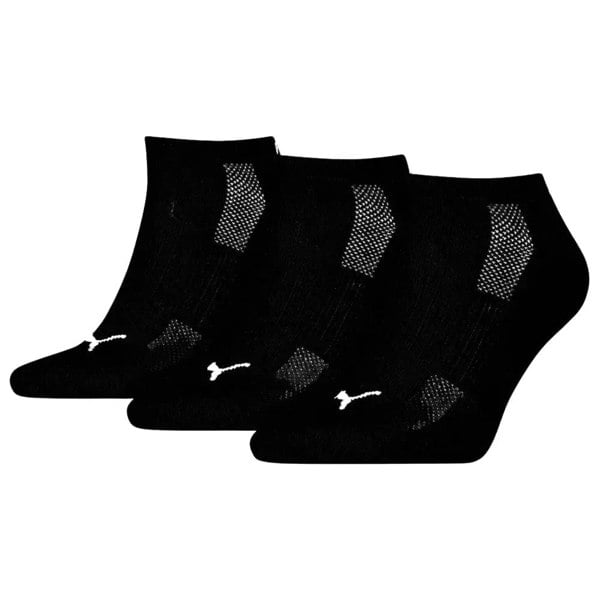 Puma 3-Pack Sports Trainer Socks, Black