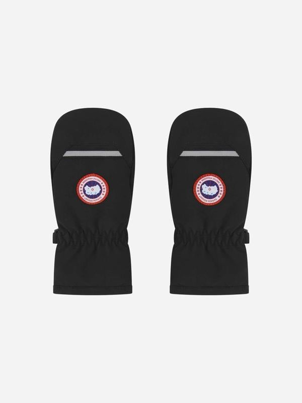 Canada Goose Kids Arctic Down Mittens in Black