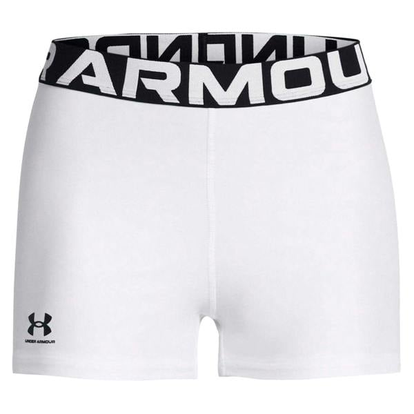 Under Armour Womens/Ladies HeatGear Compression Shorts - White - 