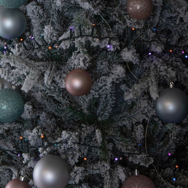 Samuel Alexander 9m 360 LED Battery Operated Christmas BerryBrights String Lights in Rainbow
