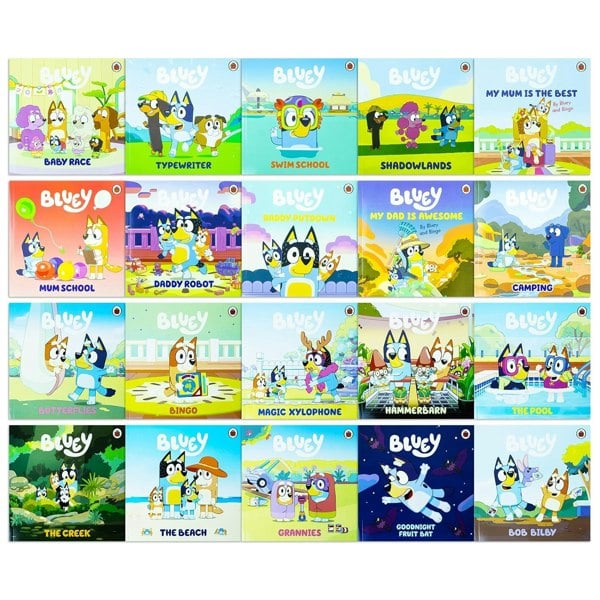 Bluey lets Do This! and Bluey Gotta Be Done! 20 Book Collection Box Set by Bluey