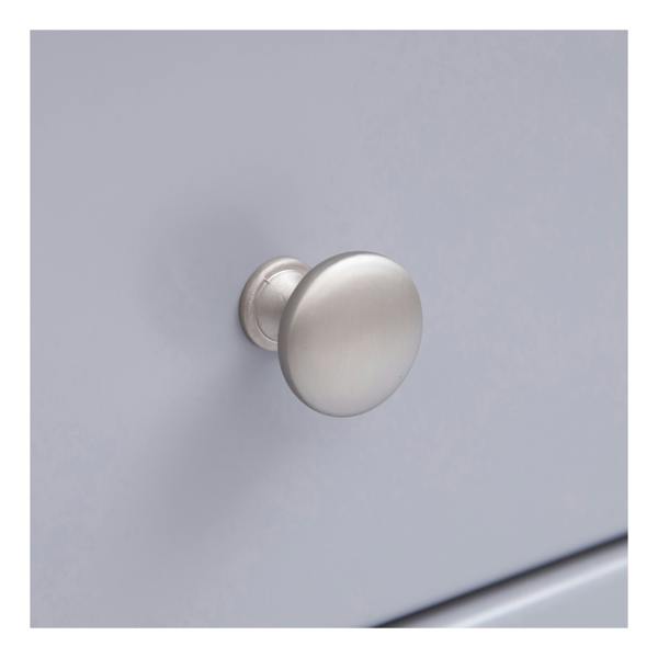 Cabinet Bits Biccari 5 Drawer Chest of Drawers Chrome Knob