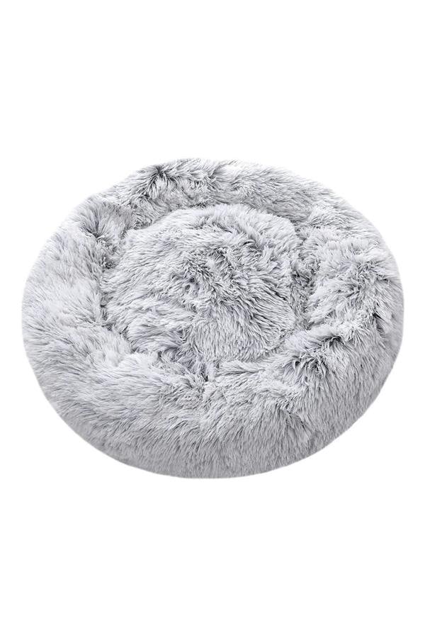 Living and Home 60x60cm Calming Donut Cuddler Dog Bed Cat Bed