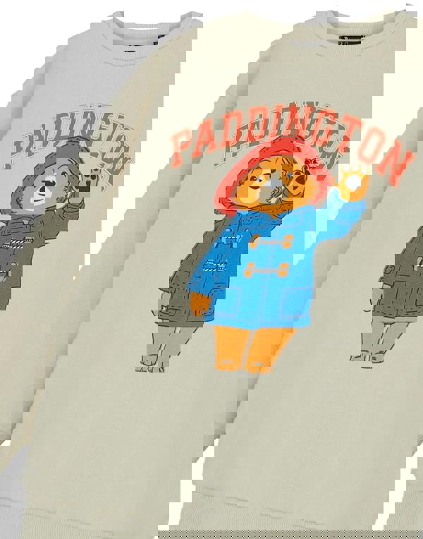 Paddington Bear Unisex Kids Beige Wave Sweatshirt