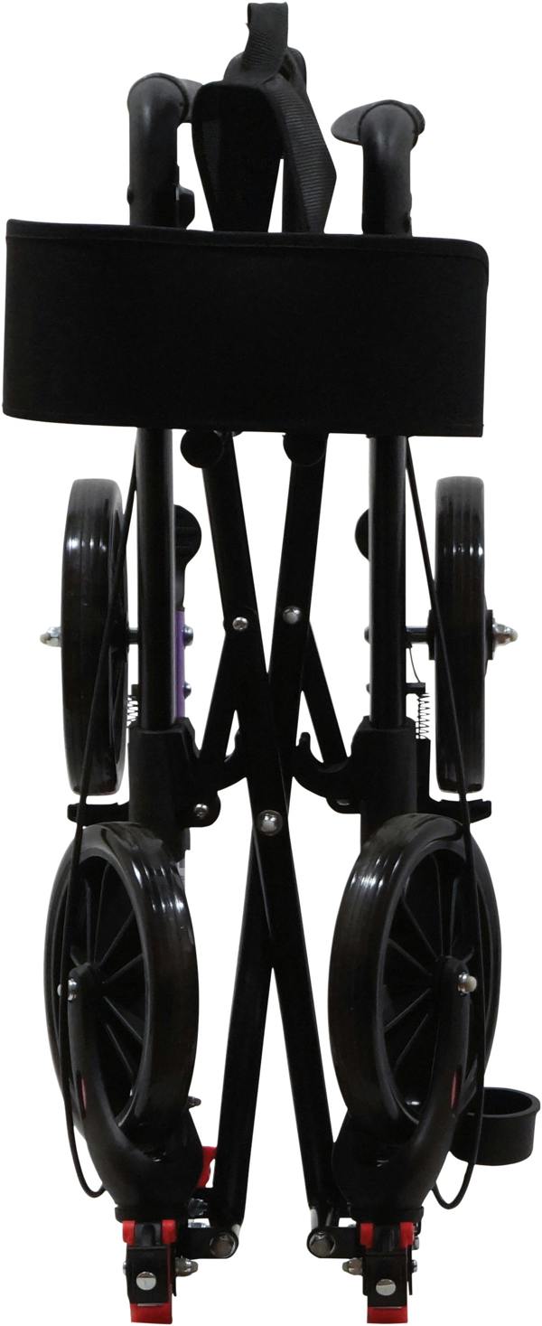Aidapt Fold Flat Rollator Purple