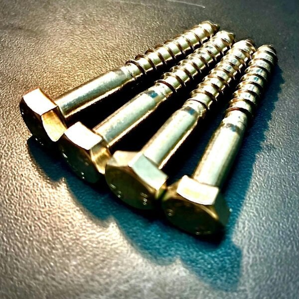 Fixaball 10mm Hex Coach Screw A2 304 Stainless Steel Heavy Duty