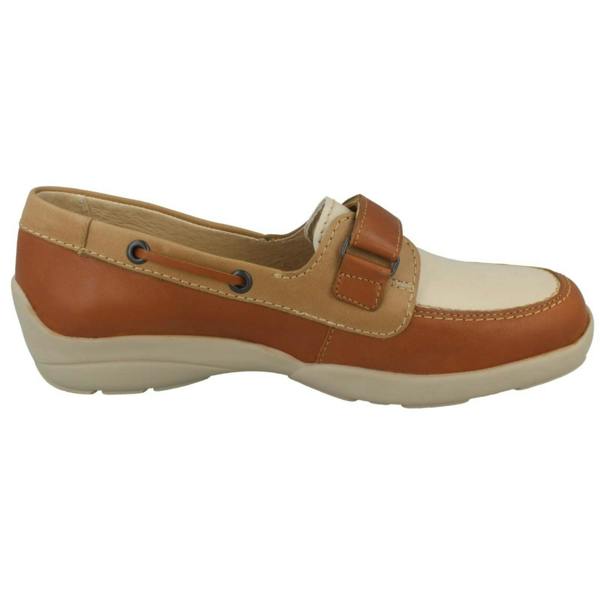 DB Shoes Ladies Easy B Flat Loafer Style Shoes - Elizabeth
