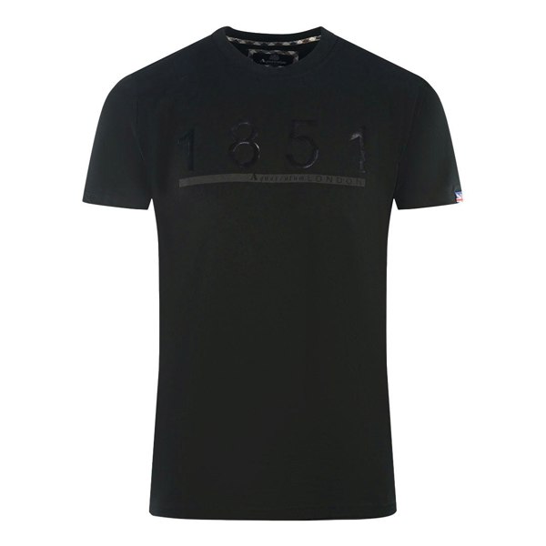 Aquascutum London 1851 T-Shirt - Black