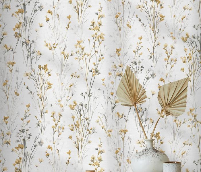 Erismann Bright Meadow Floral Wallpaper