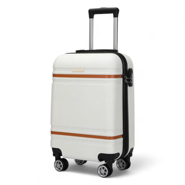 Infinity Luggage Hard Shell Cabin 36 x 22 x 56 cm ABS Suitcase Suitable for Easyjet, Ryanair, Wizzair