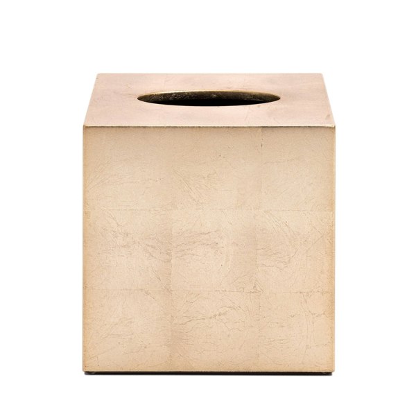 POSH TRADING COMPANY Kensington Square Tissue Box - Champagne