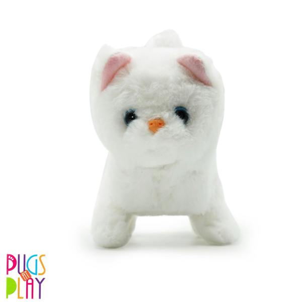 Pugs at Play Casper Interactive Walking Cat Plush Toy