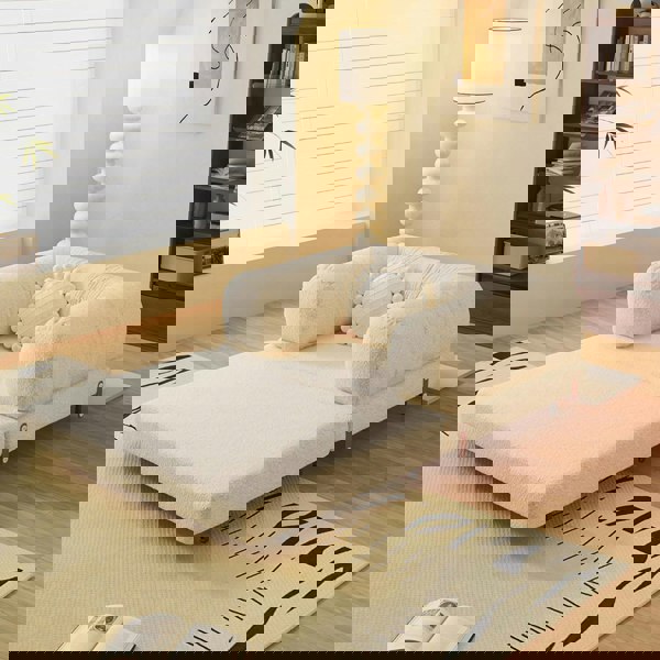 Choudhury Two Seater Sofa Bed, Backrest Washable, Corduroy-Rit Concept-Rit Concept