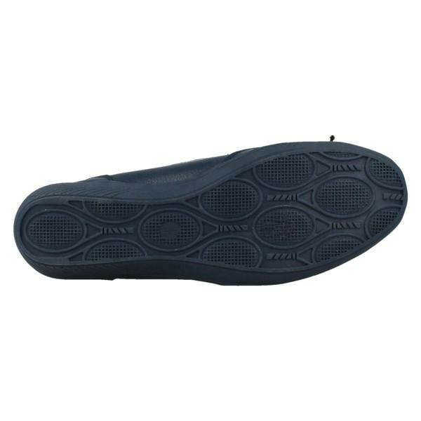 Eaze Ladies Eaze Flat Bow Vamp Casual Slip On Ballerina