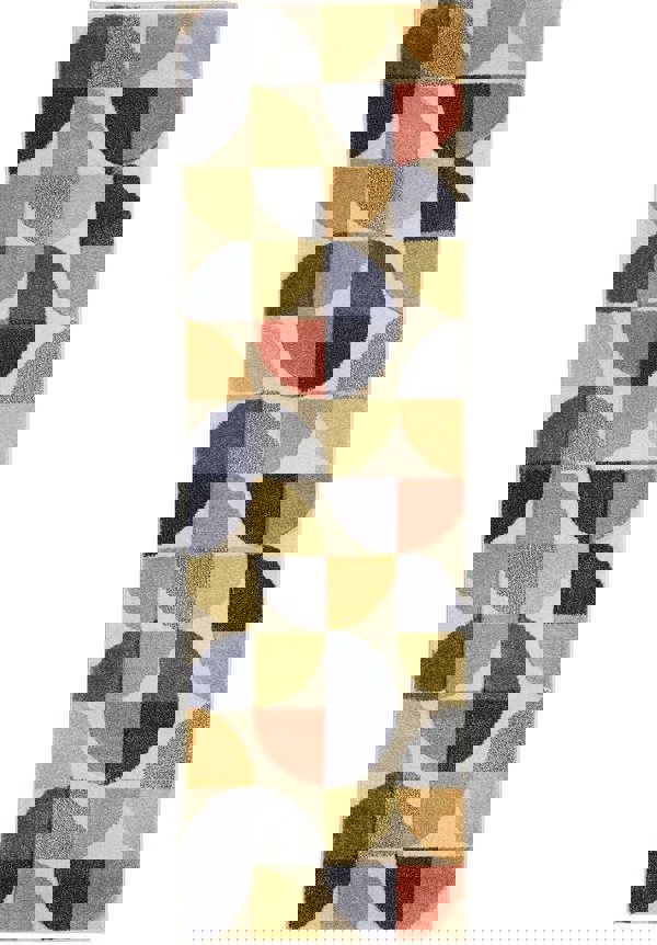 Newport Geometric Rug – Bold Multicolour Design