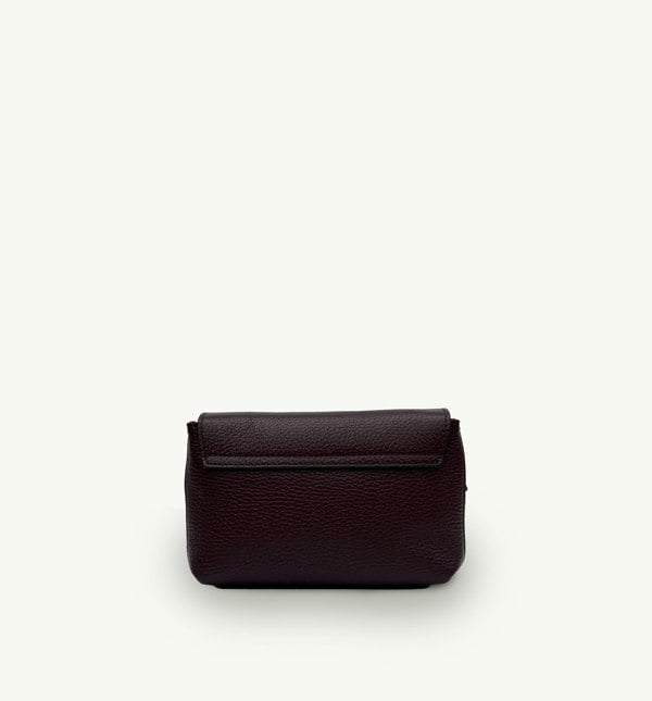 Apatchy London The Maddie Leather Bag - Port